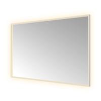 Hotbath &More Mirrors Square LED Badkamerspiegel - Rechthoek - 80 x 120 cm - RVS 316