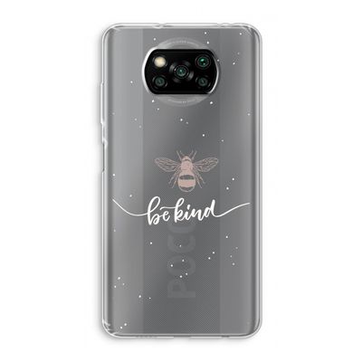Be(e) kind: Xiaomi Poco X3 Pro Transparant Hoesje