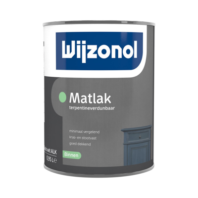 Wijzonol Matlak Terpentineverdunbaar - 1ltr