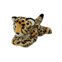 Pluche dieren knuffels Cheetah/jachtluipaard van 33 cm - Knuffeldier