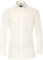 Casa Moda Heren Overhemd Ecru ML7 Twill Effen Comfort Fit - thumbnail