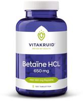 Betaine HCL 650 mg & pepsine 160 mg - Vitakruid