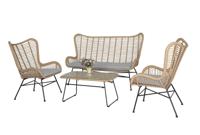 Loungeset Mondovi Ceva Creme Oosterik Home - Oosterik home