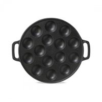 Imperial Kitchen Poffertjespan Gietijzer Zwart Imperial Kitchen Poffertjespan Gietijzer Zwart
