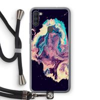 Cosmic Silence: Samsung Galaxy A11 Transparant Hoesje met koord