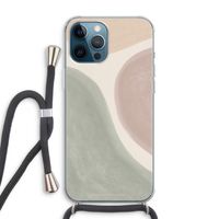 Geo #6: iPhone 12 Pro Max Transparant Hoesje met koord