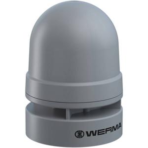 Werma Signaltechnik Sirene 160.700.75 Mini Sounder Dauer/Puls 24VAC/DC GY Pulstoon, Continugeluid 24 V 95 dB