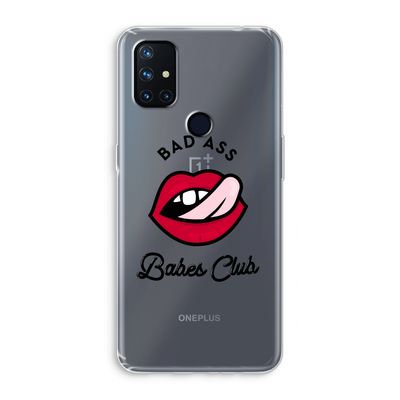 Badass Babes Club: OnePlus Nord N10 5G Transparant Hoesje