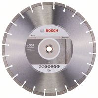 Bosch Accessoires Diamantdoorslijpschijf Standard for Concrete 350 x 20,00+25,40 x 2,8 x 10 mm 1st - 2608602544