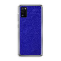 Majorelle Blue: Samsung Galaxy A41 Transparant Hoesje