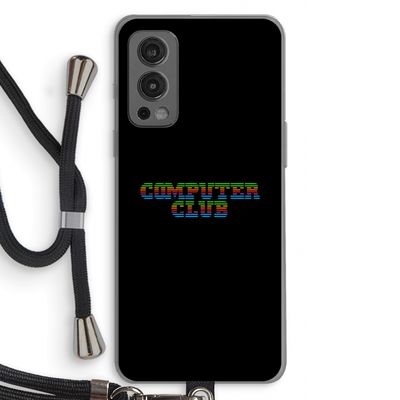 Retro: OnePlus Nord 2 5G Transparant Hoesje met koord