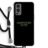 Retro: OnePlus Nord 2 5G Transparant Hoesje met koord