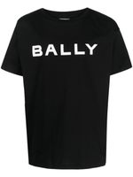 Bally t-shirt en coton biologique à logo imprimé - Noir - thumbnail