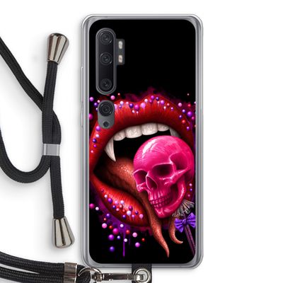 Dodelijk zoet: Xiaomi Mi Note 10 Transparant Hoesje met koord