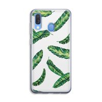 Lange bladeren: Samsung Galaxy A40 Transparant Hoesje