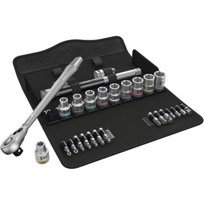 Wera Zyklop Metal 8100 SC 8 Dopsleutelset Metrisch 1/2 (12.5 mm) 28-delig 05004078001