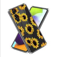 Samsung Galaxy A15 Stijlvolle Ultradunne TPU Hoesje - Zonnebloemen