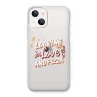 Pizza is the answer: iPhone 13 Transparant Hoesje