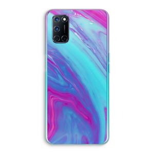 Zweverige regenboog: Oppo A52 Transparant Hoesje