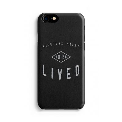 To be lived: Volledig geprint iPhone SE 2020 Hoesje