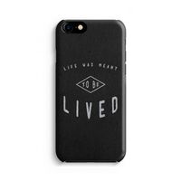 To be lived: Volledig geprint iPhone SE 2020 Hoesje