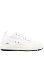 DSQUARED2 baskets à plateforme - Blanc