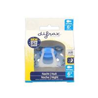 Fopspeen natural 6+ maanden nacht 1 Stuks