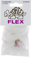 Dunlop 428P114 Tortex Flex Standard Plectrum 1.14mm 12-Pack