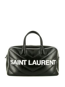 Saint Laurent Pre-Owned sac de voyage Miles en cuir - Noir