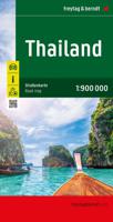 Wegenkaart - landkaart Thailand | Freytag & Berndt - thumbnail