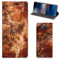 Sony Xperia 10 | Standcase | Marmer Bruin Sony Xperia 10 | Standcase | Marmer Bruin