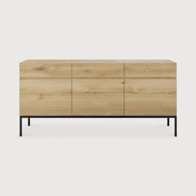Ethnicraft Dressoir 'Ligna' Geolied Eikenhout, 165cm