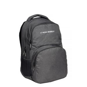 New Rebels ® BTS 2 schooltas met laptopvak zwart