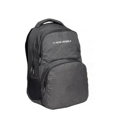 New Rebels ® BTS 2 schooltas met laptopvak zwart