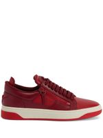 Giuseppe Zanotti GZ94 panelled sneakers - Rouge