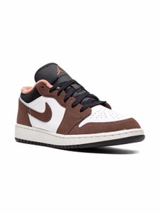 Jordan Kids baskets Air Jordan 1 Low SE - Marron