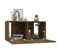 Tv-hangmeubelen 3 st 60x30x30 cm gerookt eikenkleurig