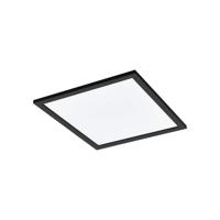EGLO connect.z Salobrena-Z Smart Plafondlamp - 45 cm - Zwart/Wit - Instelbaar wit licht - Dimbaar - Zigbee
