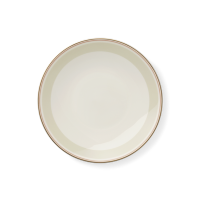 Dibbern - Capri - Ontbijtbord 24cm Khaki/Rose