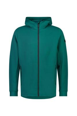 Mons Royale Arcadia Merino Fleece Hoody Vest Heren Evergreen S