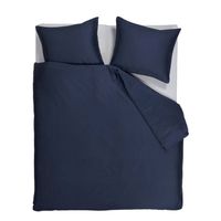 Beddinghouse Dekbedovertrek Care Change - Dark Blue-Lits-jumeaux (260 x 200/220 cm) - thumbnail