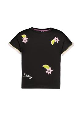B.Nosy zomer top meisjes - zwart - Tanja