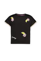 B.Nosy zomer top meisjes - zwart - Tanja