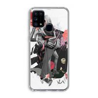 Dissimulation du réel: Samsung Galaxy M31 Transparant Hoesje