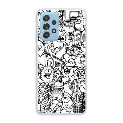 Vexx City #2: Samsung Galaxy A73 Transparant Hoesje