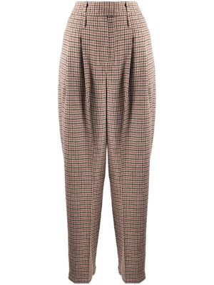 Jejia pantalon à motif pied-de-poule - Tons neutres