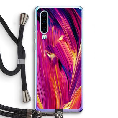 Phoenix: Huawei P30 Transparant Hoesje met koord