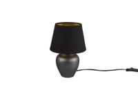 Trio Schemerlamp Abby 18cm antraciet met zwart R50601002