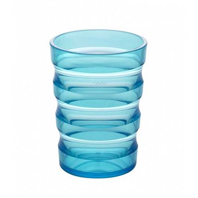 Sure-Grip drinkbeker met Ribbels blauw