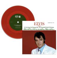 Elvis Presley - The Wonderful World of Christmas / If I Get Home On Christmas Day 45 Vinyl Single UK Exclusive (LP)